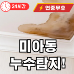 미아동 누수탐지 해주는 곳