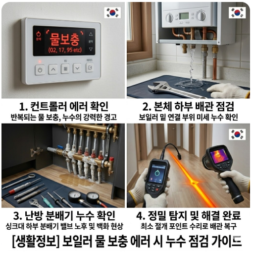 물 보충 에러코드
