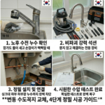 번동 수전교체
