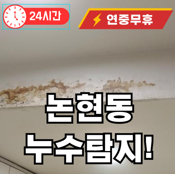 논현동 누수탐지