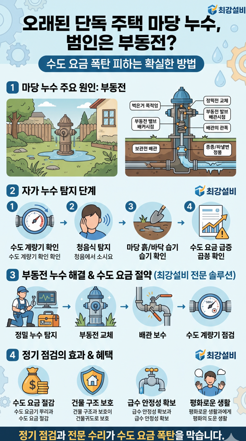 부동전 역할과 누수 원인