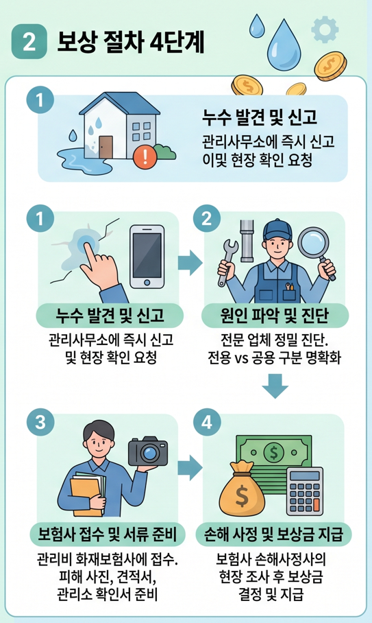 보상 절차 4단계