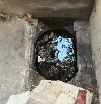 배관이 막혀서 하수구 역류